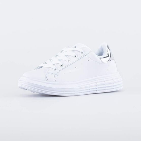 633044-71 Белые полуботинки для девочки белый