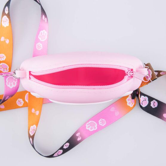 02802375-40 Силиконовая сумка-игрушка детская розовый для девочки розовый фото №4