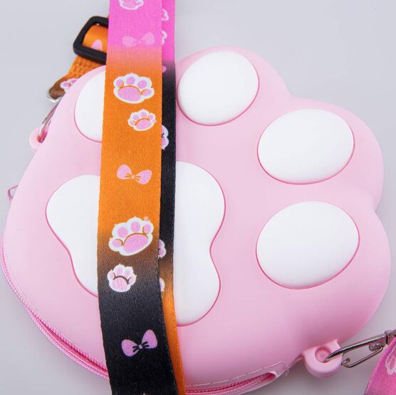 02802375-40 Силиконовая сумка-игрушка детская розовый для девочки розовый фото №5