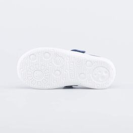 231209-12 Текстильные туфли Бабочка для девочки голубой фото №3