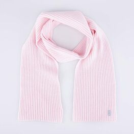 07812105-20 Шарф из шерсти мериноса детский светло-розовый для девочки светло-розовый