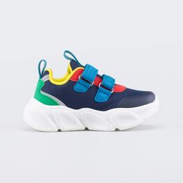 144269-71 Светящиеся кроссовки с Softshell Три кота для мальчики синий фото №2