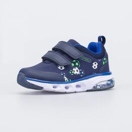 144275-71 Светящиеся кроссовки с Softshell для мальчики синий