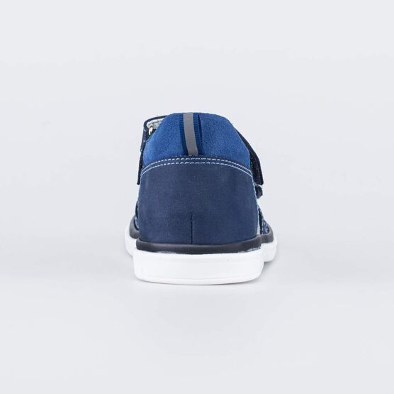 322177-21 Кожаные сандалии для мальчика для мальчики синий фото №5