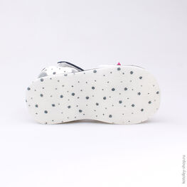 225026-11 Пляжная обувь синяя для девочки светло-синий фото №3