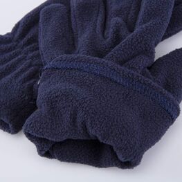 07721155-02 Флисовые перчатки двухслойные темно-синий для мальчики темно-синий фото №3
