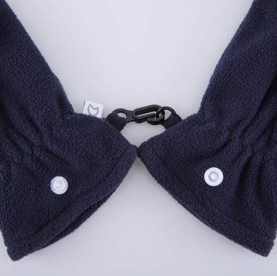 07721155-02 Флисовые перчатки двухслойные темно-синий для мальчики темно-синий фото №4