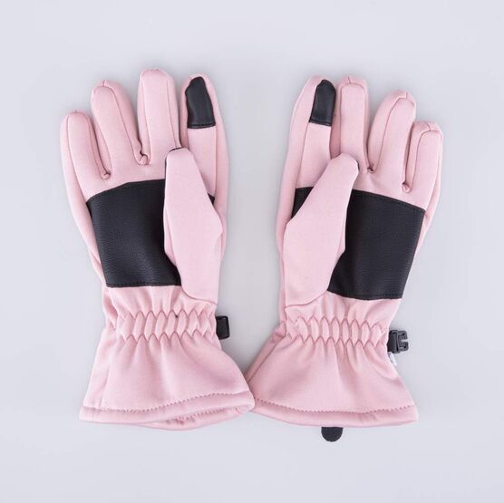 07822251-40 Детские перчатки SoftShell розовый для девочки розовый фото №2
