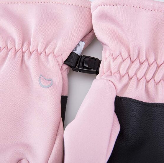 07822251-40 Детские перчатки SoftShell розовый для девочки розовый фото №3