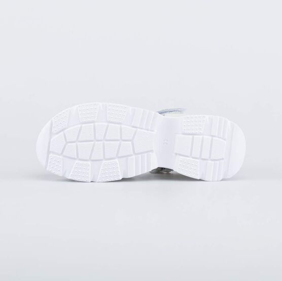 622516-22 Сандалии из натуральной кожи для девочки серебрист. фото №3