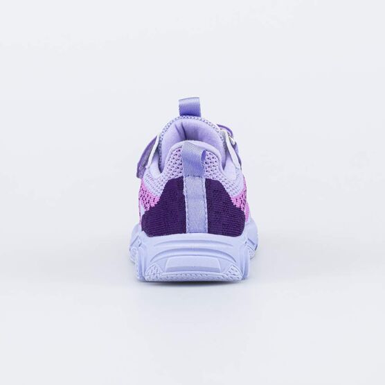 144214-15 Кроссовки на липучках для девочки для девочки сиреневый фото №5