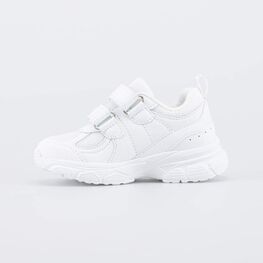 644448-11 Белые кроссовки на липучках для девочки белый фото №2