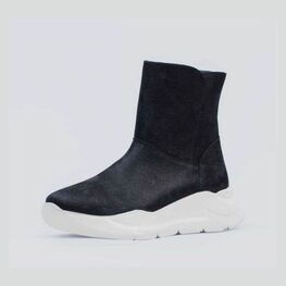 762124-41 Зимние сапожки для девочки для девочки черный