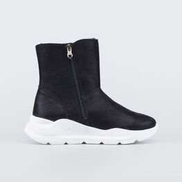 762124-41 Зимние сапожки для девочки для девочки черный фото №2