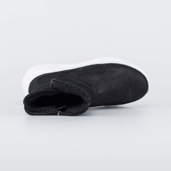 762124-41 Зимние сапожки для девочки для девочки черный фото №4