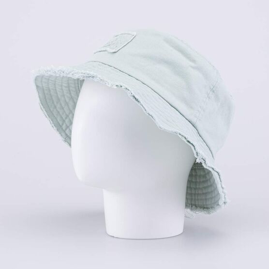 07710027-40 Панама с бахромой светло-зеленый для мальчики светло-зеленый фото №2