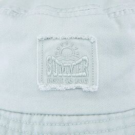 07710027-40 Панама с бахромой светло-зеленый для мальчики светло-зеленый фото №4