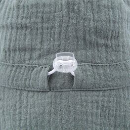 07711951-43 Панама из муслина оливковая для мальчики оливковый фото №4