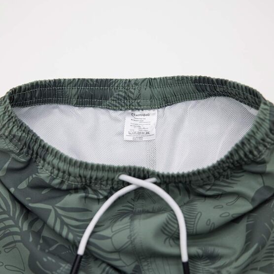 07753066-40 Шорты плавательные для мальчика оливковый для мальчики оливковый фото №3