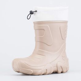 365163-14 Сапожки из ЭВА утепленные бежевый для девочки бежевый