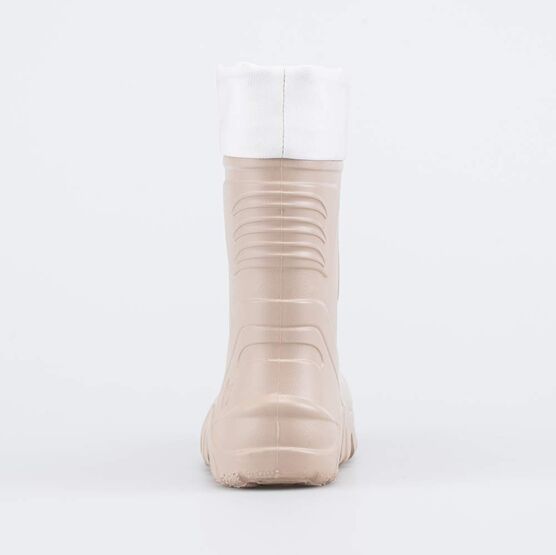 365163-14 Сапожки из ЭВА утепленные бежевый для девочки бежевый фото №5