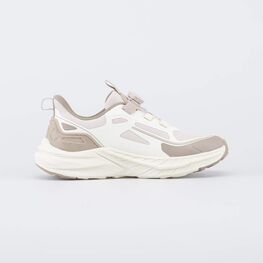 744289-11 Кроссовки с Softshell и системой быстрой шнуровки для девочки бежевый фото №2