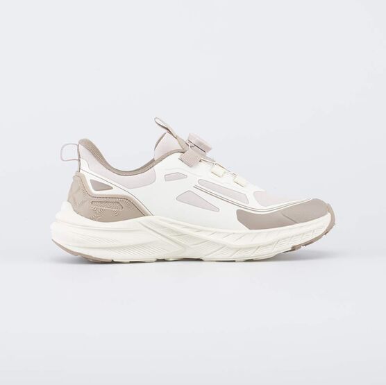 744289-11 Кроссовки с Softshell и системой быстрой шнуровки для девочки бежевый фото №2