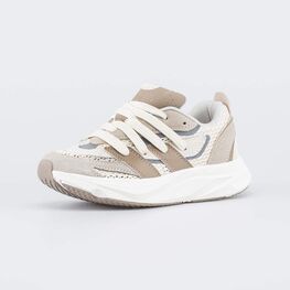 744290-11 Подростковые кроссовки для девочки для девочки бежевый