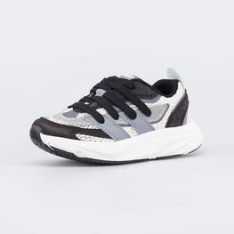 744290-12 Подростковые кроссовки для мальчика для мальчики серый,бежевый