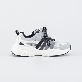 744291-12 Серые кроссовки для мальчика для мальчики белый,серый,черный фото №2