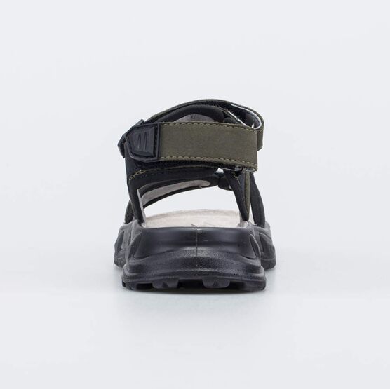 724050-21 Кожаные сандалии на липучках оливковый для мальчики оливковый фото №5
