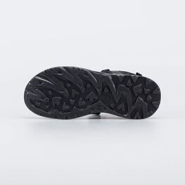 724050-23 Кожаные сандалии на липучках черный для мальчики черный фото №3