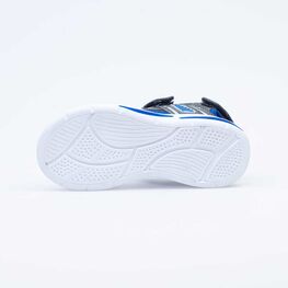 524030-13 Пляжная обувьс LED-подсветкой на подошве для мальчики сер-син фото №3