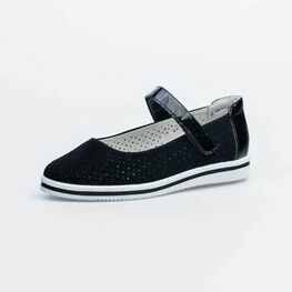 532224-24 Туфли для девочки черный