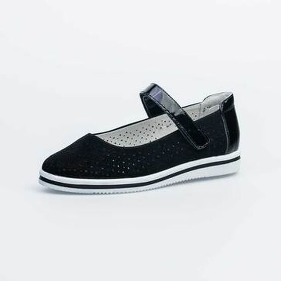 532224-24 Туфли для девочки черный