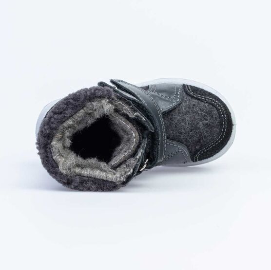 357003-42 Валенки для мальчики серый фото №4