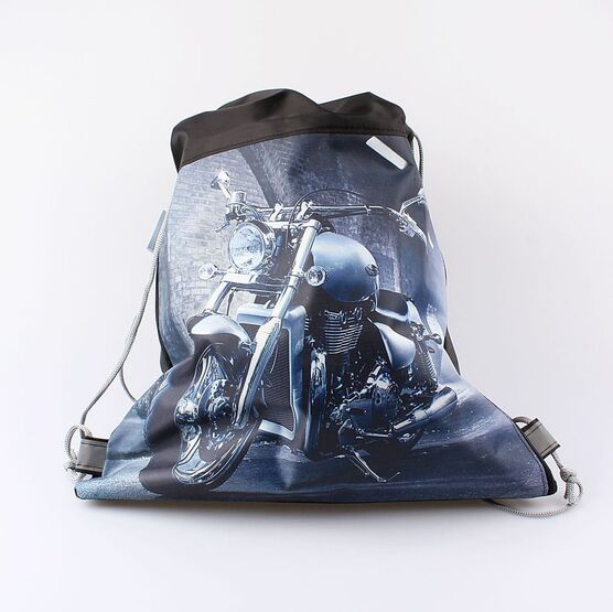 02708055-20 Мешок для сменной обуви черный для мальчики черный фото №2