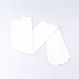 07831194-10 Колготки плотные ажурные белые для девочки белый