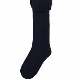 07031148-29 Колготки шерстяные тёмно-синие для девочки темно-синий фото №2