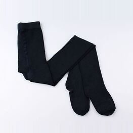 07031148-29 Колготки шерстяные тёмно-синие для девочки темно-синий