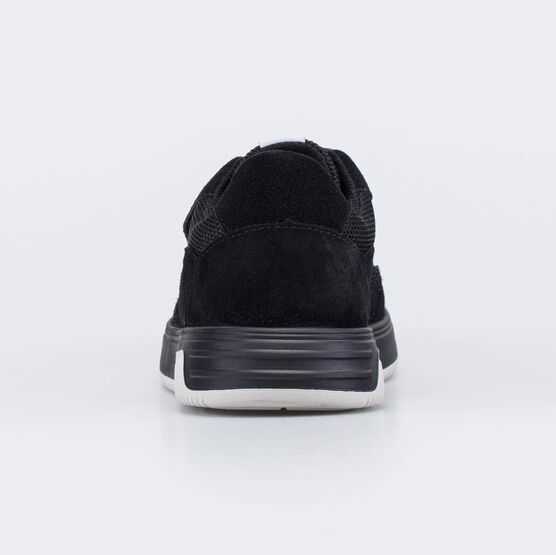 634176-12 Кожаные полуботинки-кеды для мальчика для мальчики черный фото №5