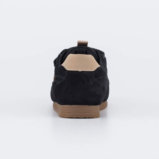 642010-14 Демисезонные кроссовки для мальчика Черный велюр для мальчики черный,бежевый фото №5