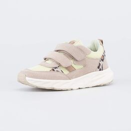 644535-11 Подростковые кроссовки для девочки для девочки бежевый,желтый