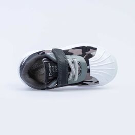 334021-11 Кеды для мальчики серый фото №4