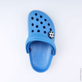 03014003-40 Украшение для обуви Мяч футбольный маленький для универсальные черный фото №2