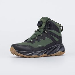 754993-83 Зимние мембранные ботинки с Softshell и Thinsulate для мальчики оливковый + черный