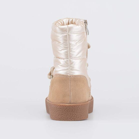 764061-41 Сапожки-дутики для девочки-подростка для девочки бежевый фото №5