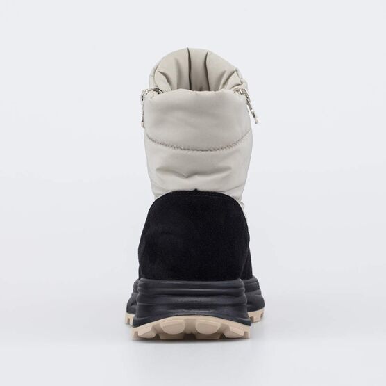 764062-41 Бежевые дутики для девочки-подростка для девочки бежевый + черный фото №5