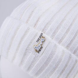 07804009-41 Зимний шерстяной комплект шапка + шарф для девочки для девочки св.бежевый фото №4