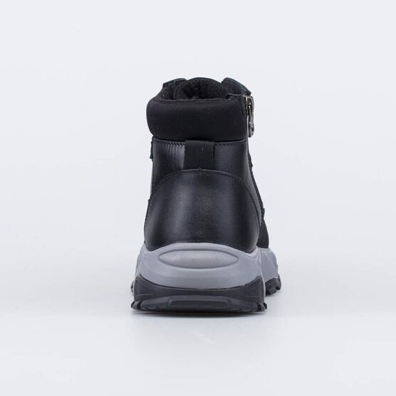 752225-41 Зимние ботинки на молнии для подростка для мальчики черный фото №5